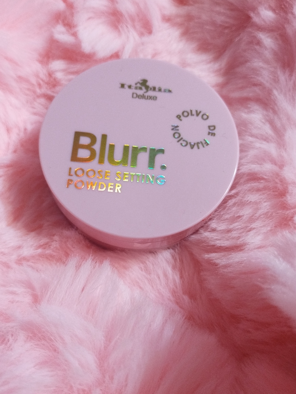 Luxe Blurr Loose Setting Powder - Light Pink